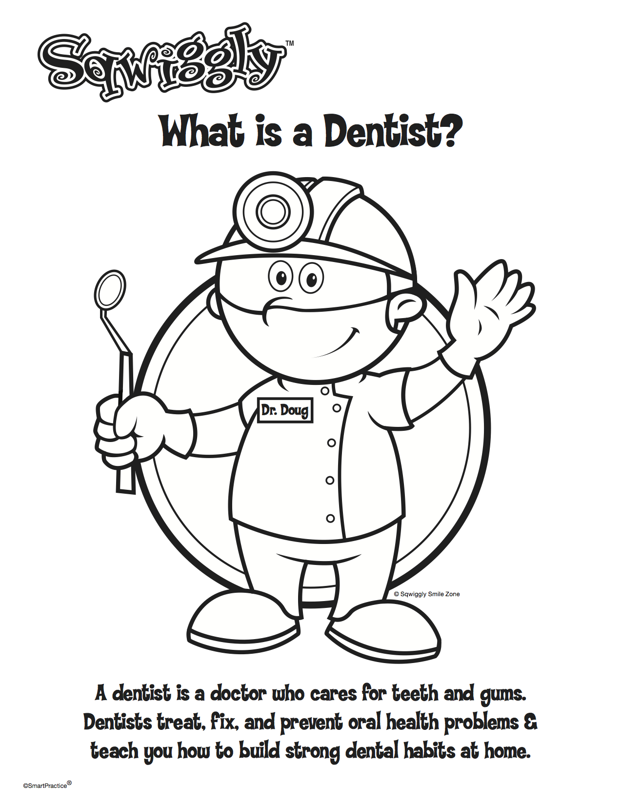 180++ Dental Health Teeth Coloring Pages Printable 108