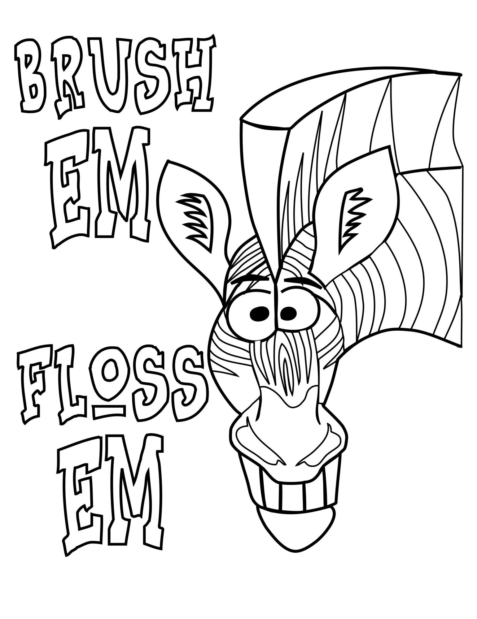 180++ Dental Health Teeth Coloring Pages Printable 131