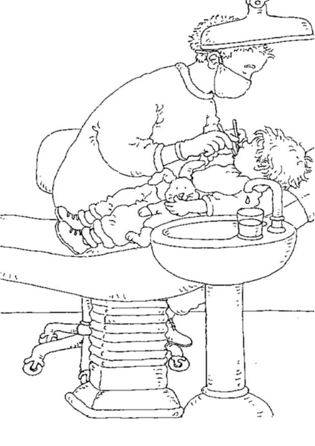 180++ Dental Health Teeth Coloring Pages Printable 174