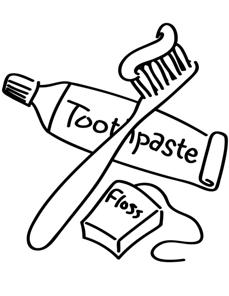 180++ Dental Health Teeth Coloring Pages Printable 24