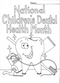 180++ Dental Health Teeth Coloring Pages Printable 36