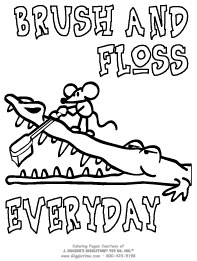 180++ Dental Health Teeth Coloring Pages Printable 43