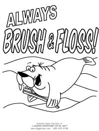 180++ Dental Health Teeth Coloring Pages Printable 54