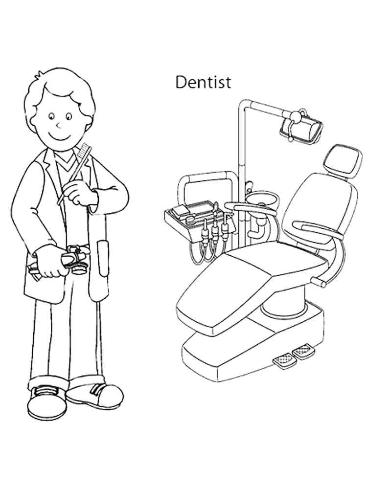 180++ Dental Health Teeth Coloring Pages Printable 55