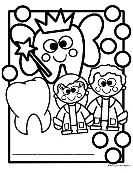 180++ Dental Health Teeth Coloring Pages Printable 9