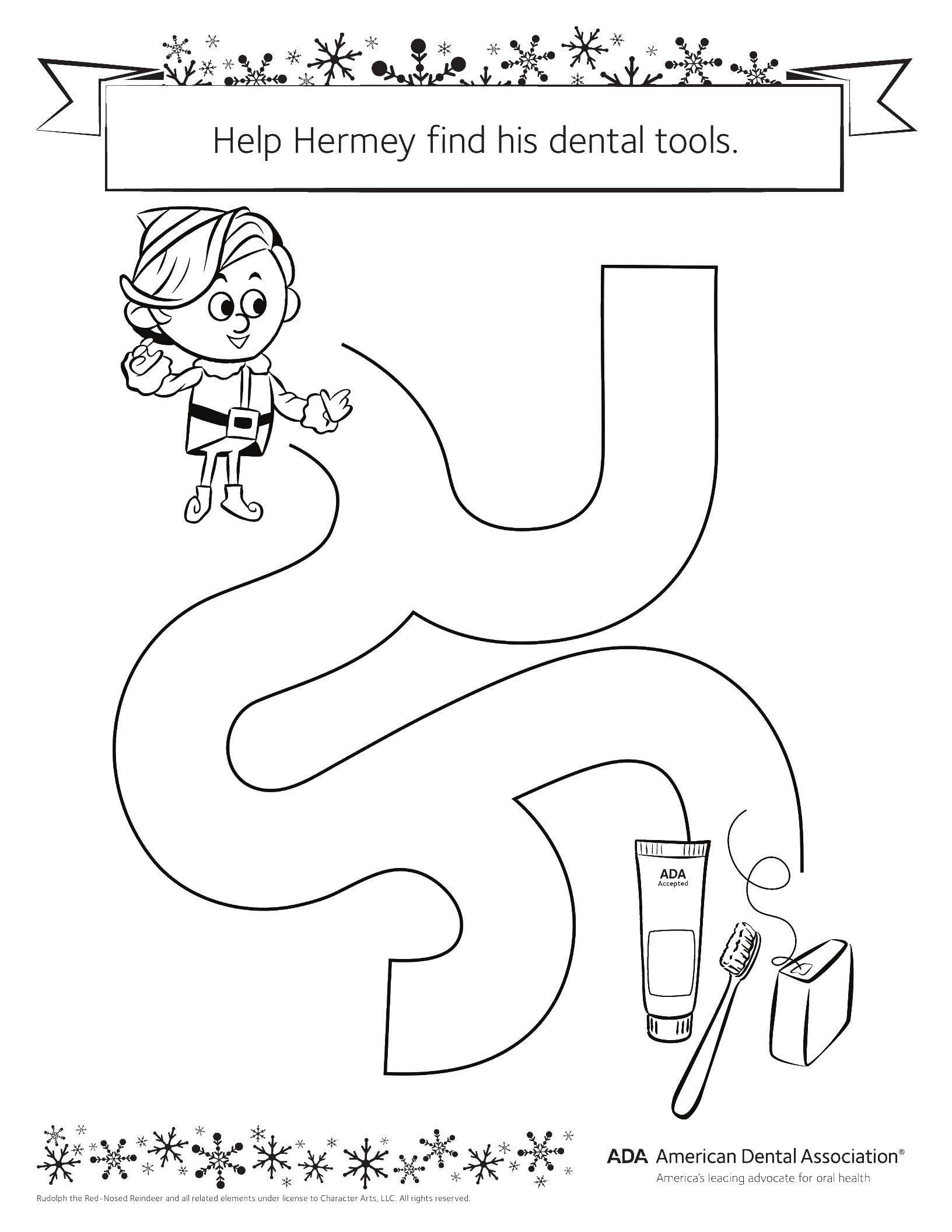 180++ Dental Health Teeth Coloring Pages Printable 94