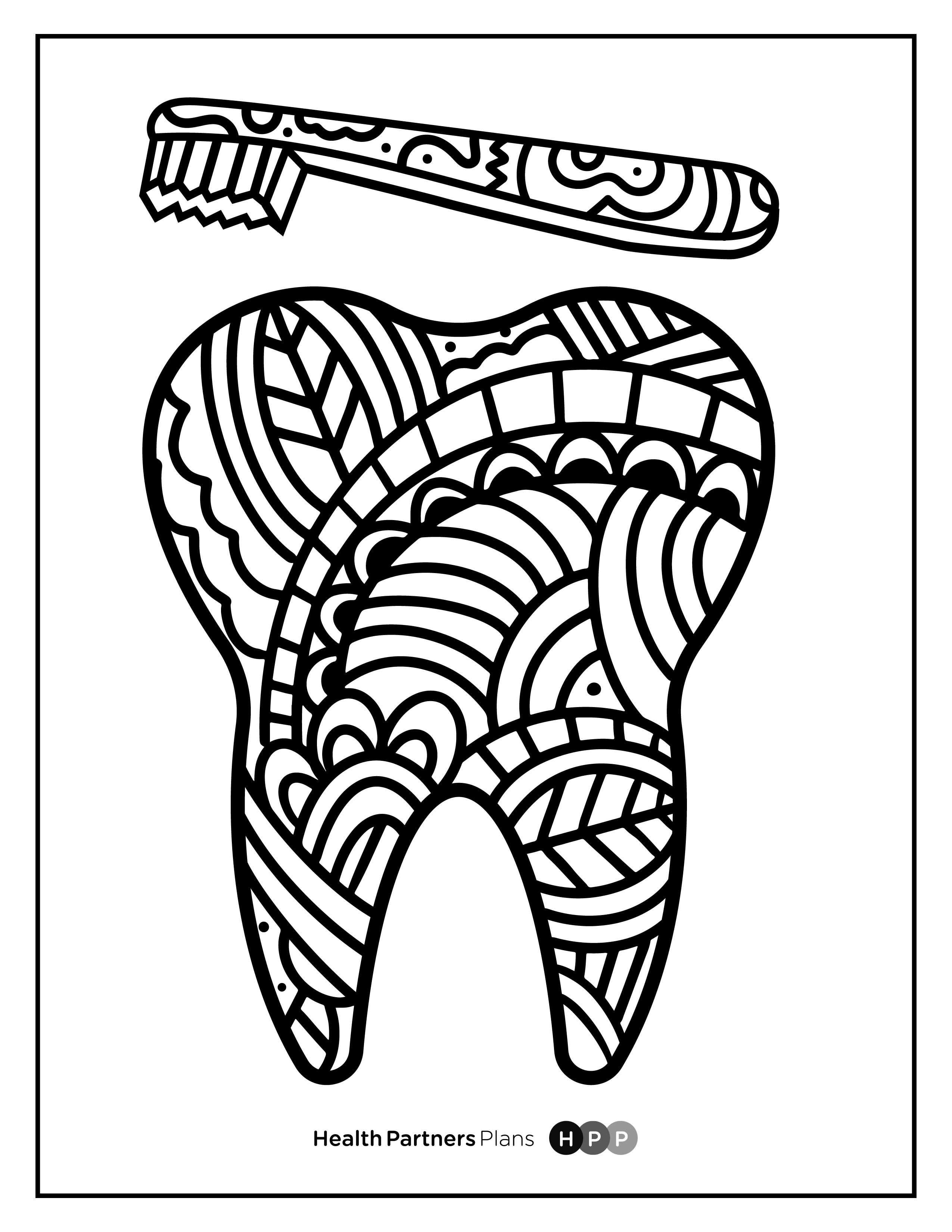 180++ Dental Health Teeth Coloring Pages Printable 95