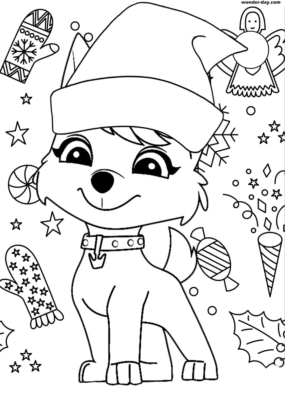 188+ Mighty Paw Patrol Coloring Pages Printable 1