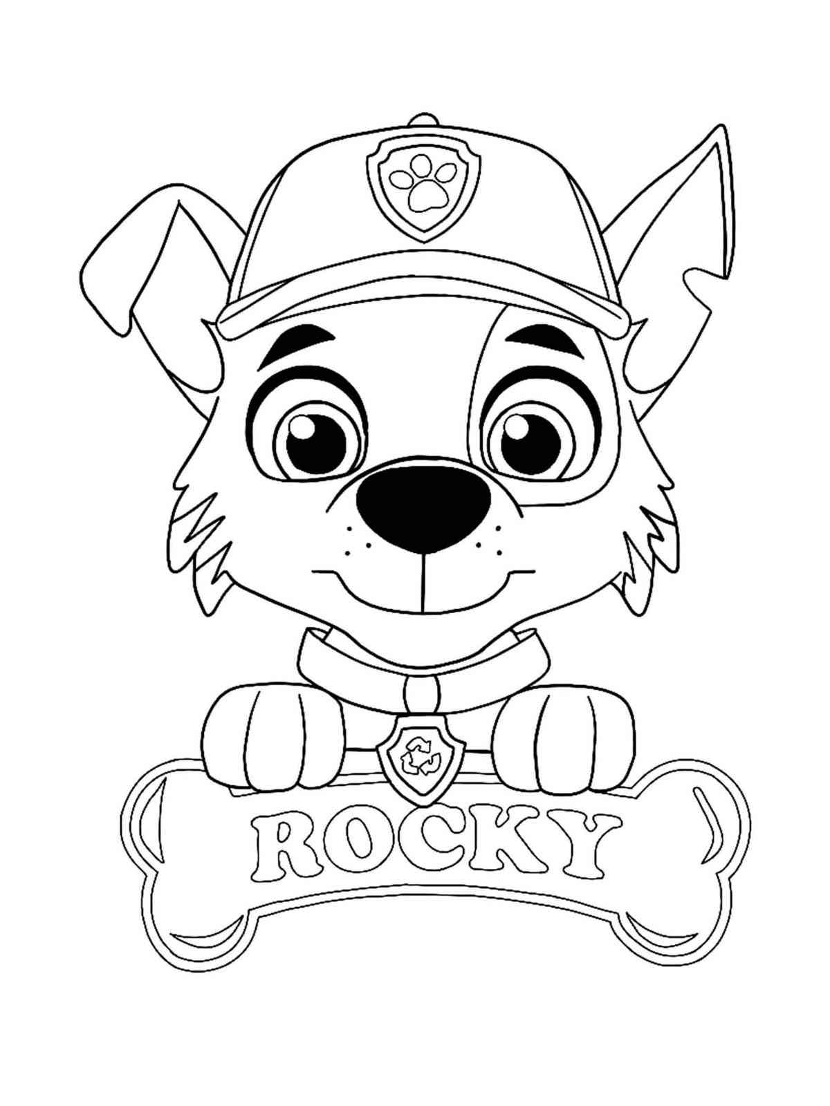 188+ Mighty Paw Patrol Coloring Pages Printable 133