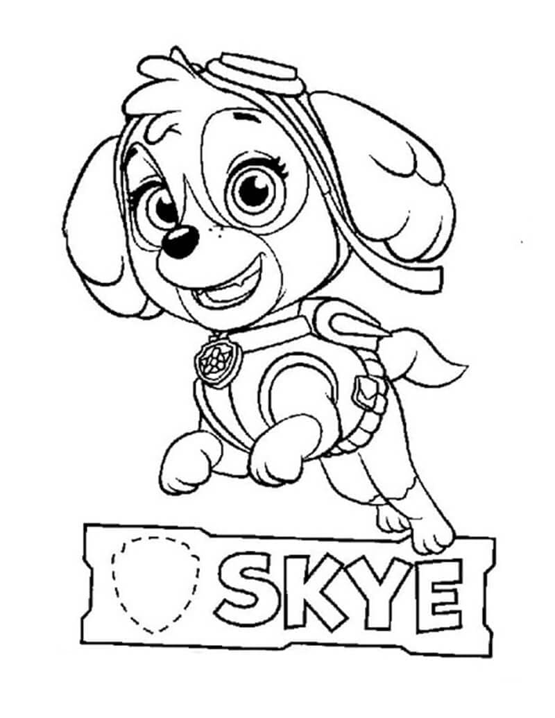 188+ Mighty Paw Patrol Coloring Pages Printable 145