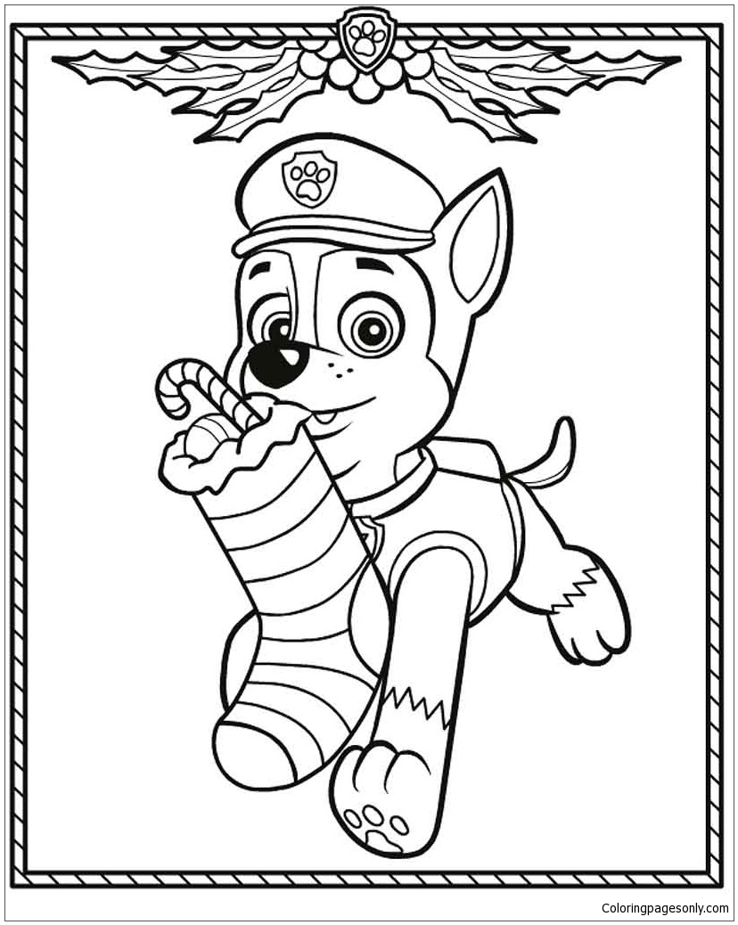 188+ Mighty Paw Patrol Coloring Pages Printable 148