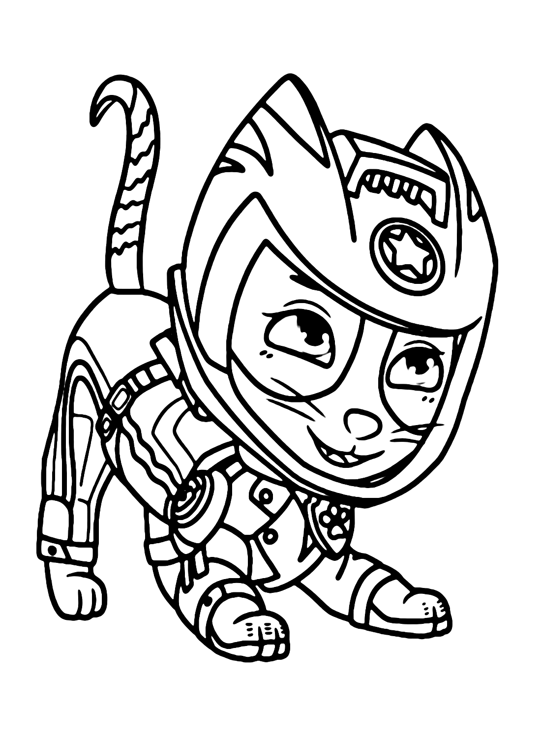 188+ Mighty Paw Patrol Coloring Pages Printable 158