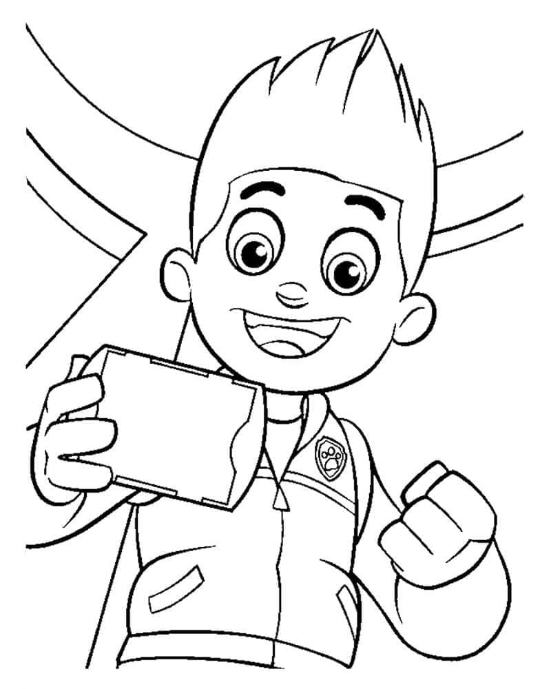 188+ Mighty Paw Patrol Coloring Pages Printable 171