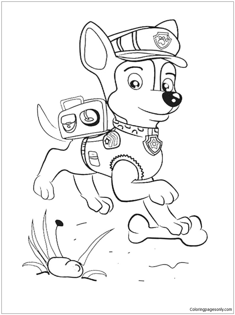 188+ Mighty Paw Patrol Coloring Pages Printable 18