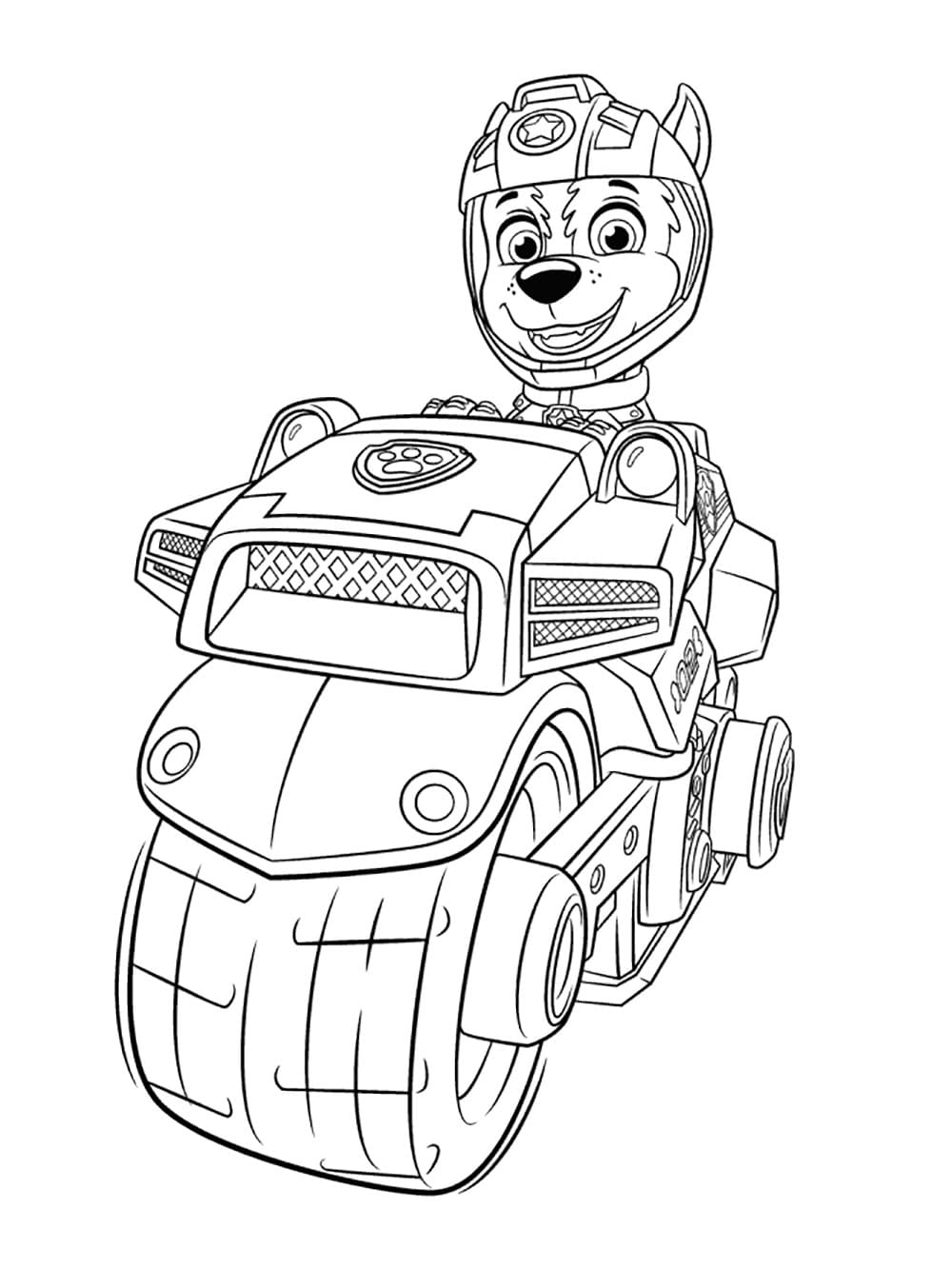 188+ Mighty Paw Patrol Coloring Pages Printable 188