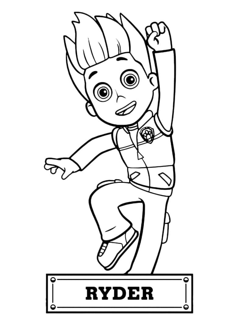 188+ Mighty Paw Patrol Coloring Pages Printable 27