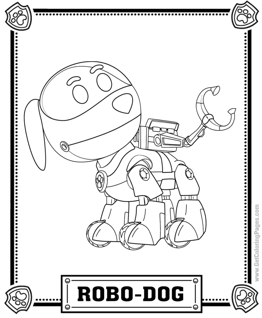 188+ Mighty Paw Patrol Coloring Pages Printable 31