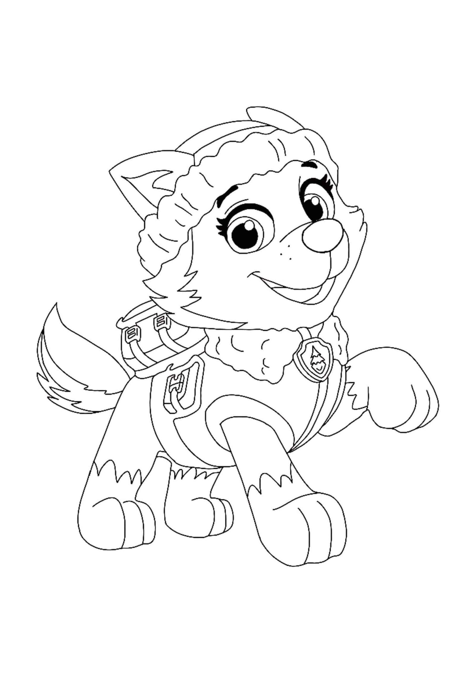 188+ Mighty Paw Patrol Coloring Pages Printable 36