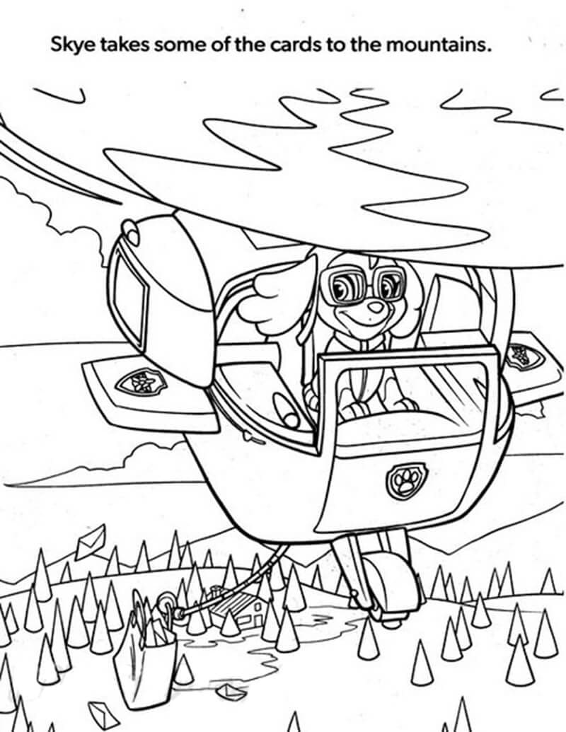 188+ Mighty Paw Patrol Coloring Pages Printable 49