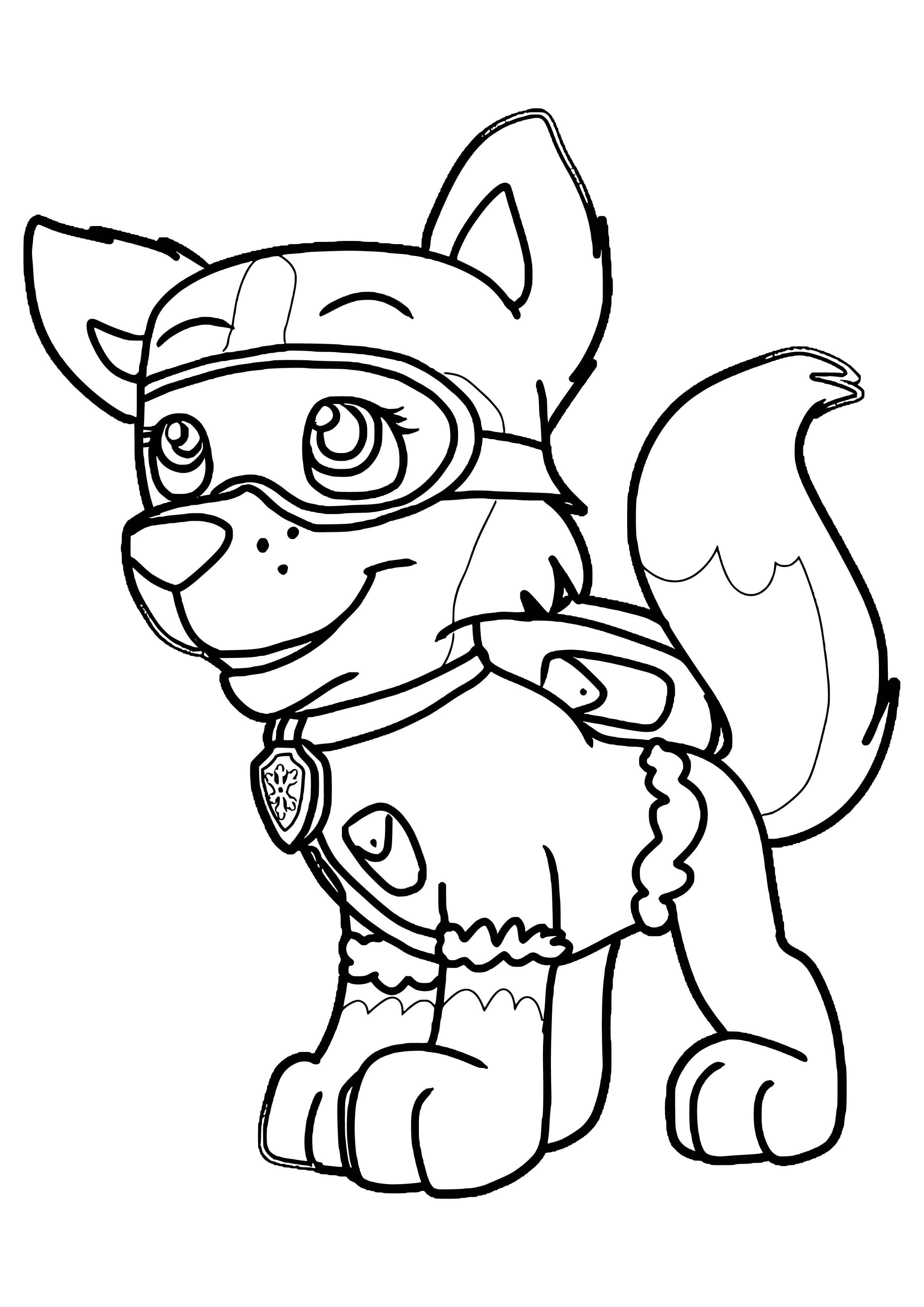 188+ Mighty Paw Patrol Coloring Pages Printable 68