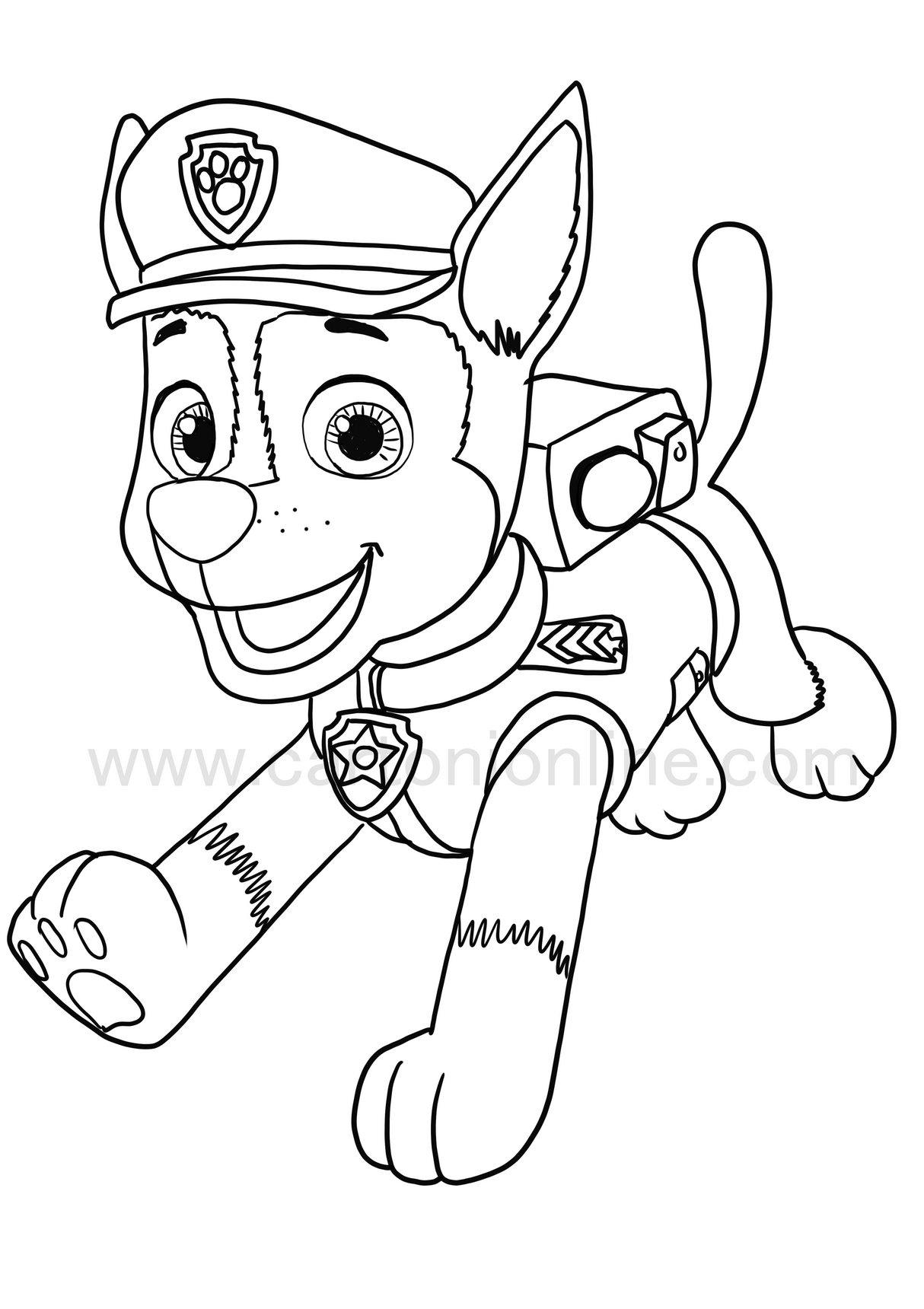 188+ Mighty Paw Patrol Coloring Pages Printable 69