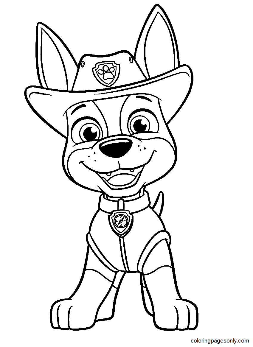 188+ Mighty Paw Patrol Coloring Pages Printable 75