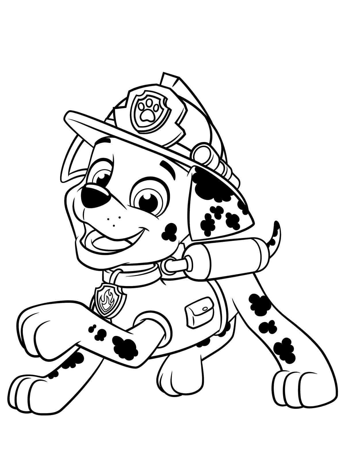 188+ Mighty Paw Patrol Coloring Pages Printable 91