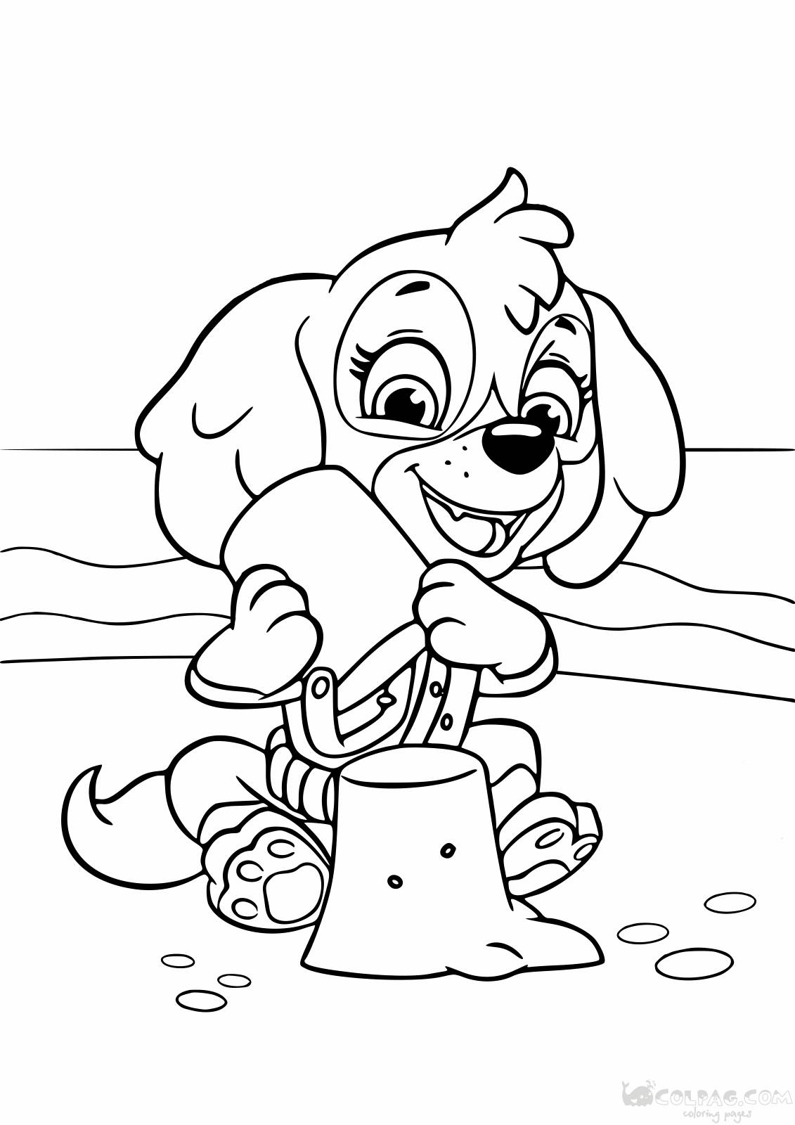 188+ Mighty Paw Patrol Coloring Pages Printable 95