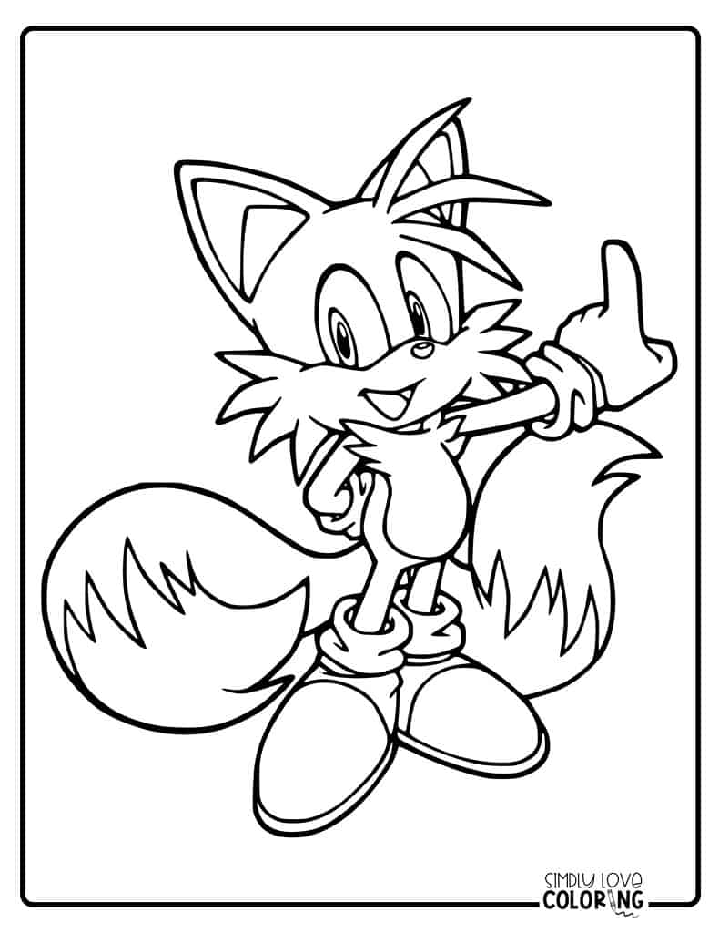 190+ Fox Coloring Pages Printable 117