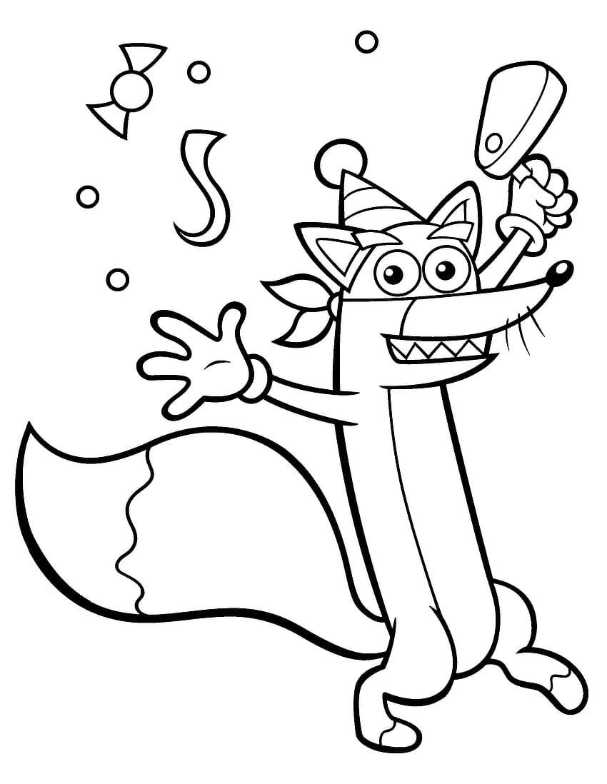 190+ Fox Coloring Pages Printable 137