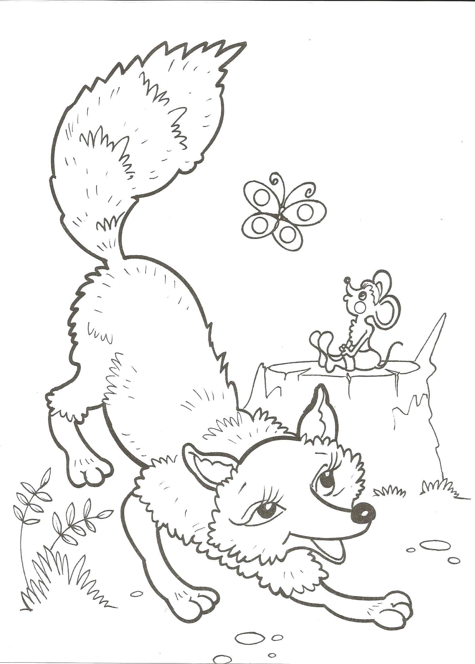 190+ Fox Coloring Pages Printable 148