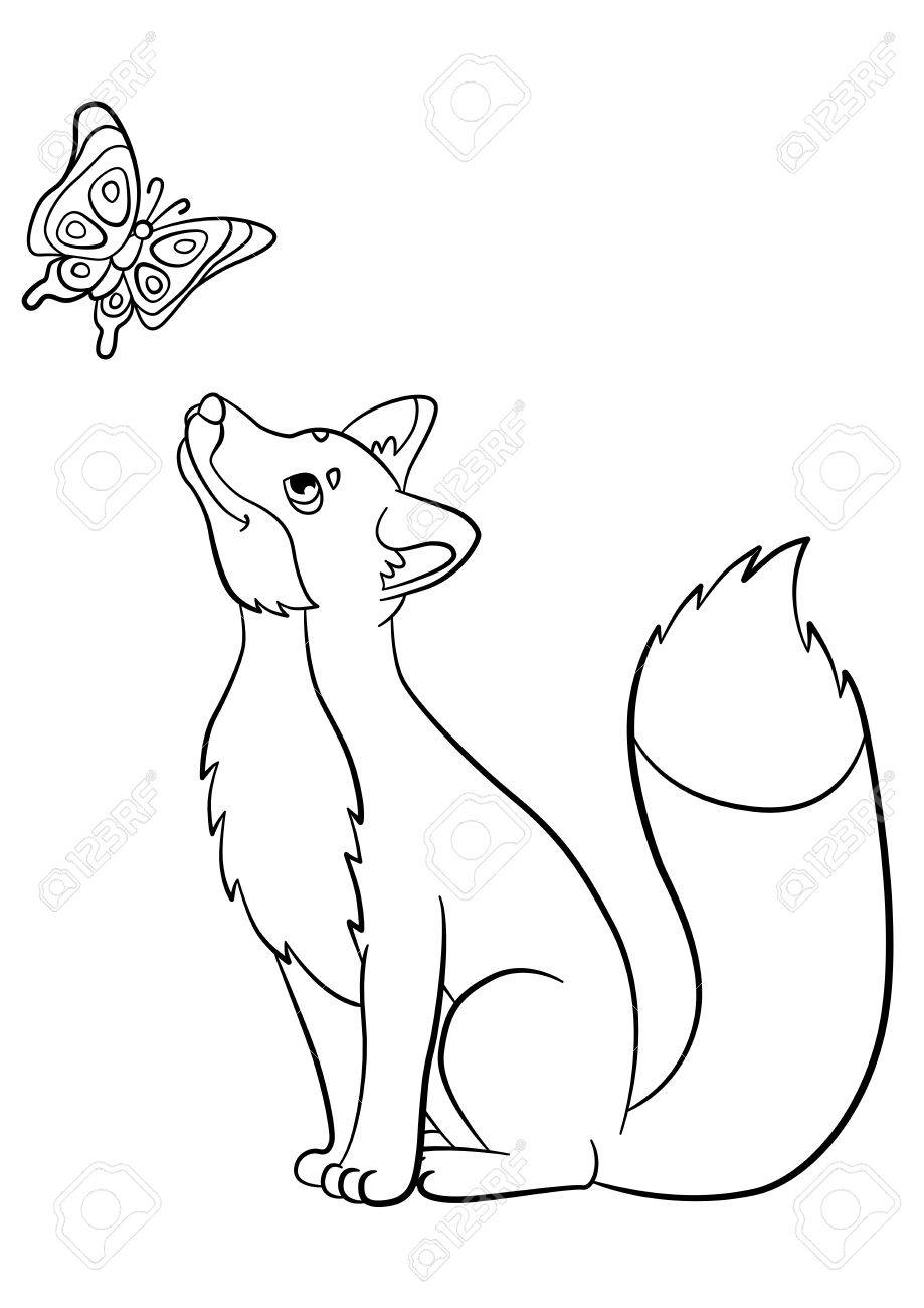 190+ Fox Coloring Pages Printable 150