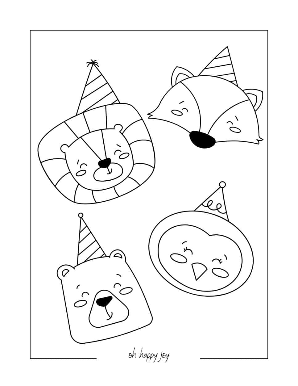 190+ Fox Coloring Pages Printable 162