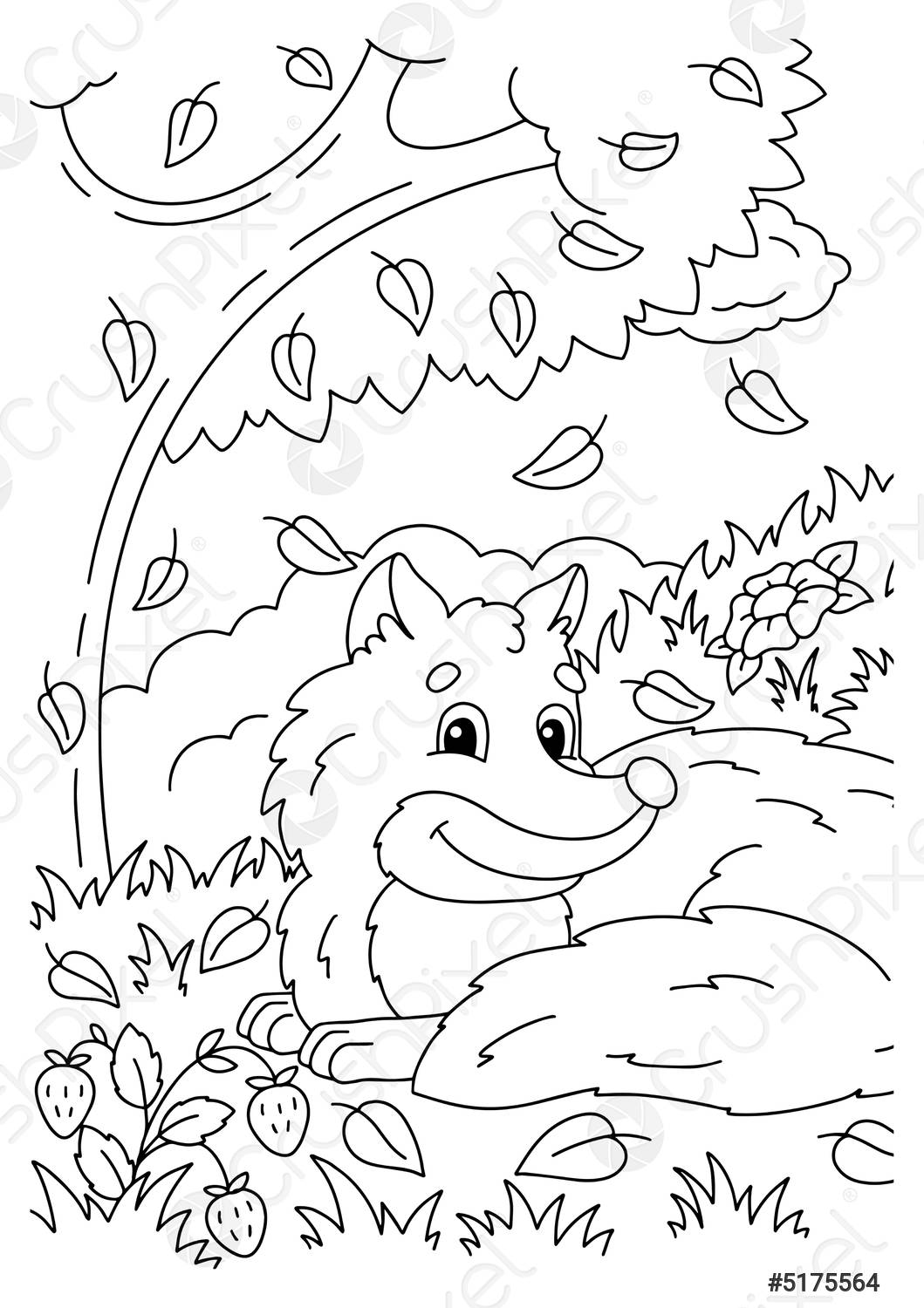 190+ Fox Coloring Pages Printable 165