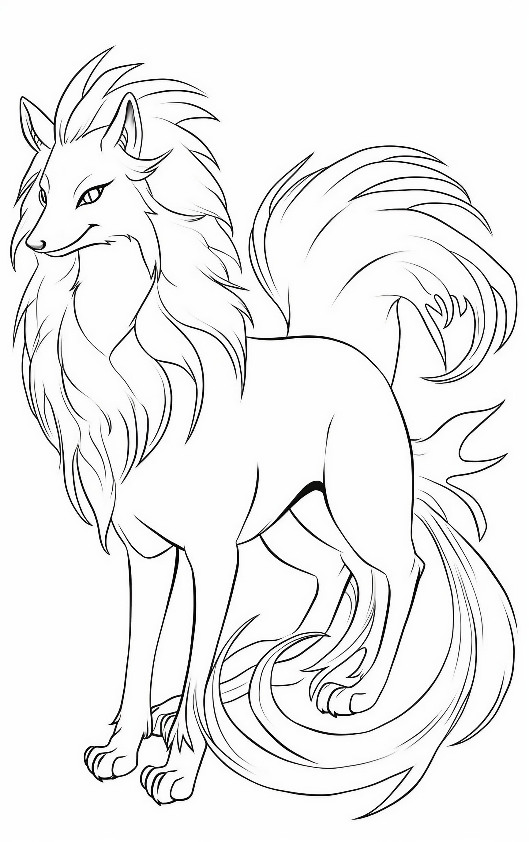 190+ Fox Coloring Pages Printable 180