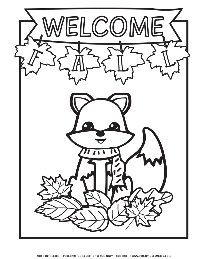 190+ Fox Coloring Pages Printable 32