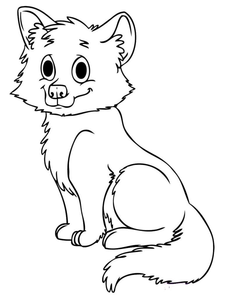 190+ Fox Coloring Pages Printable 39