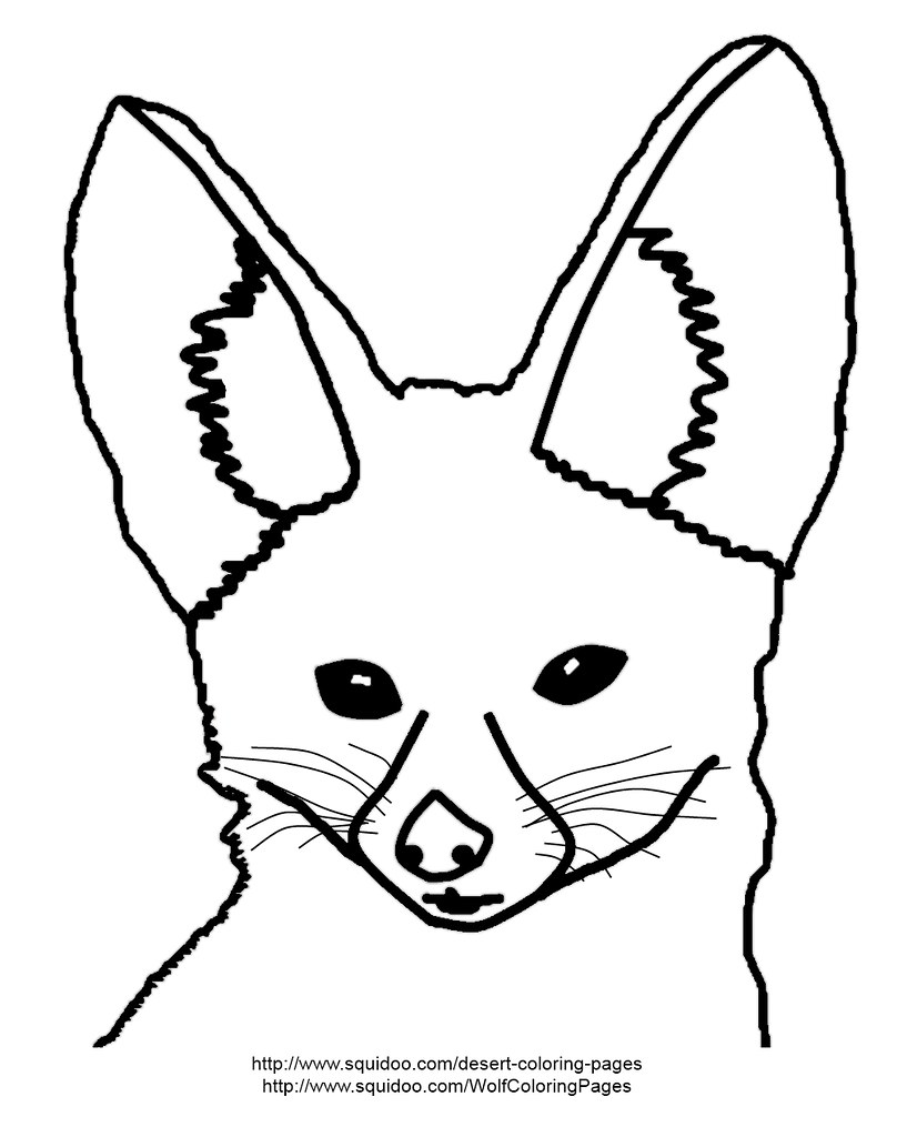 190+ Fox Coloring Pages Printable 64