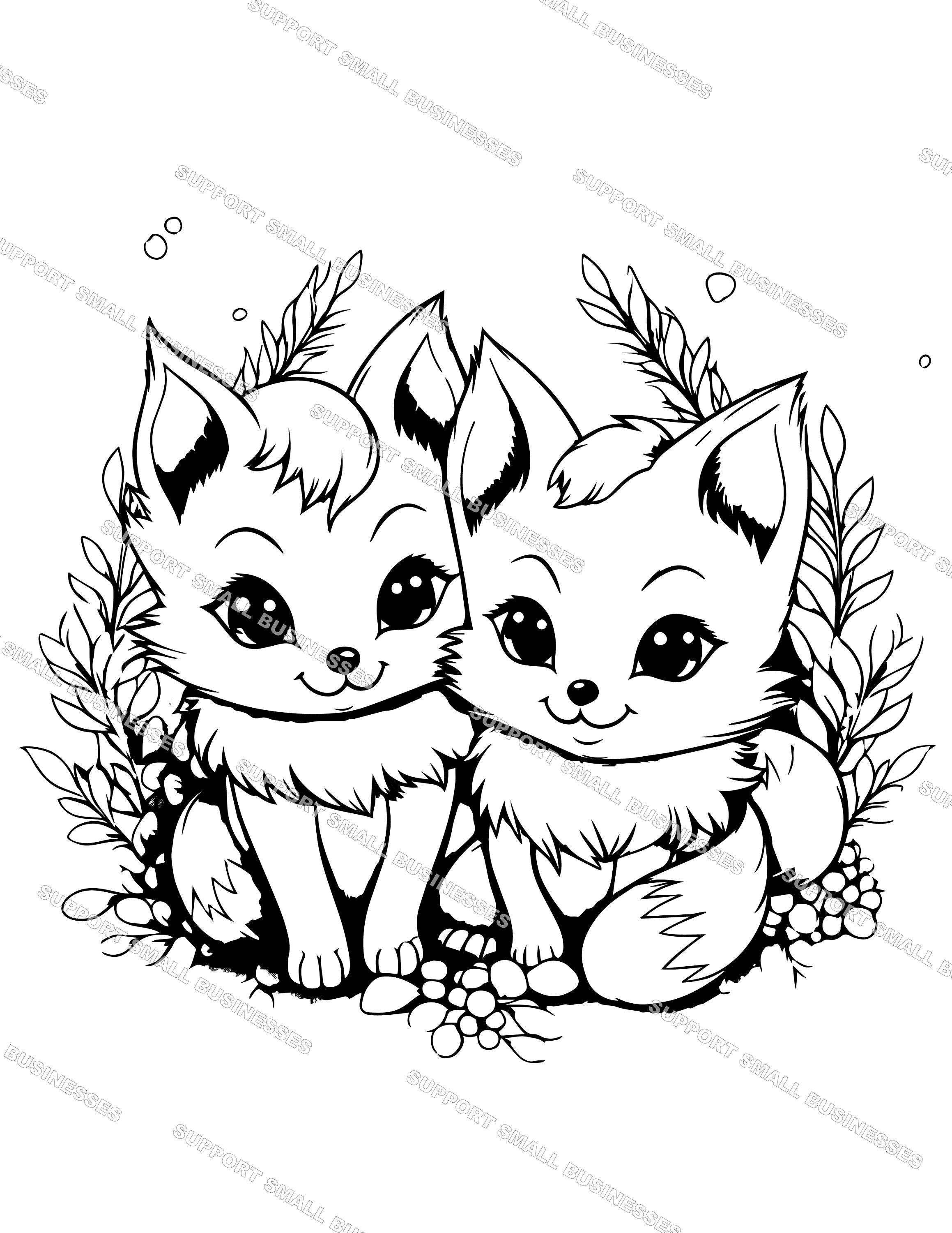 190+ Fox Coloring Pages Printable 69