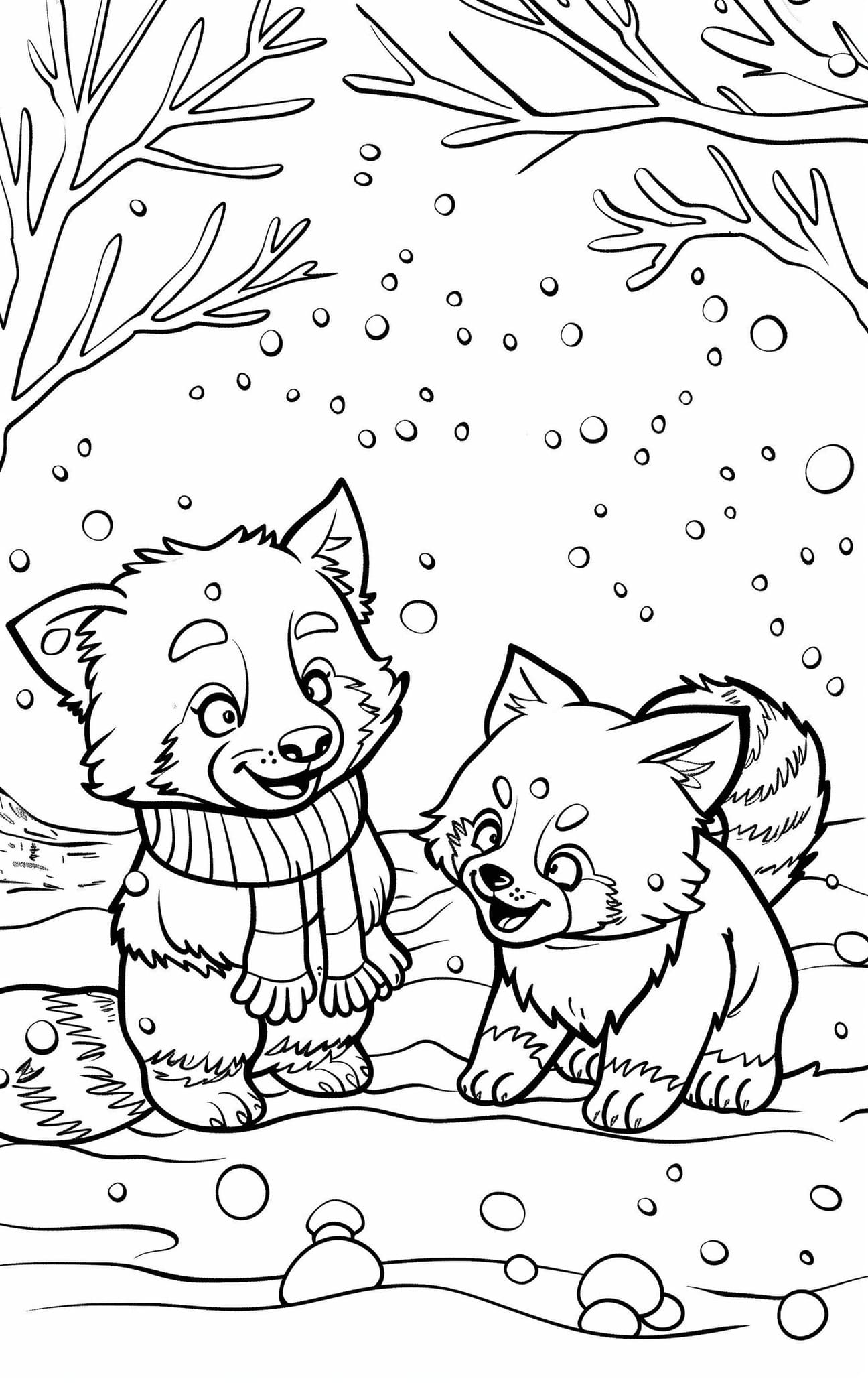 190+ Fox Coloring Pages Printable 70