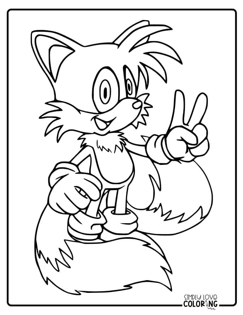 190+ Fox Coloring Pages Printable 71