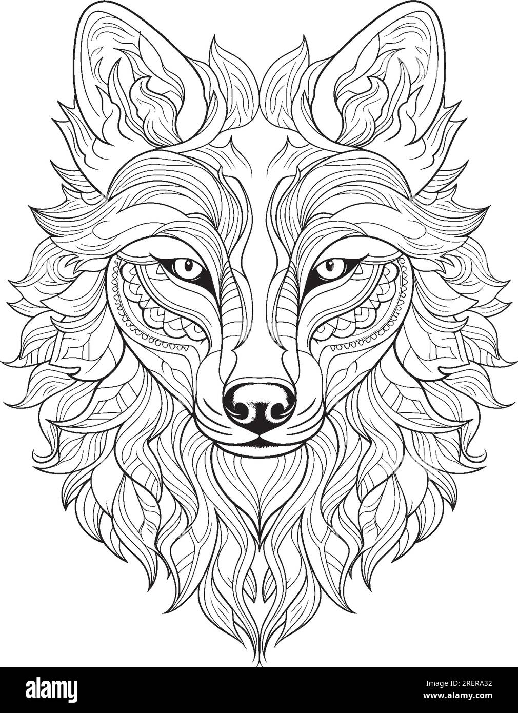 190+ Fox Coloring Pages Printable 84