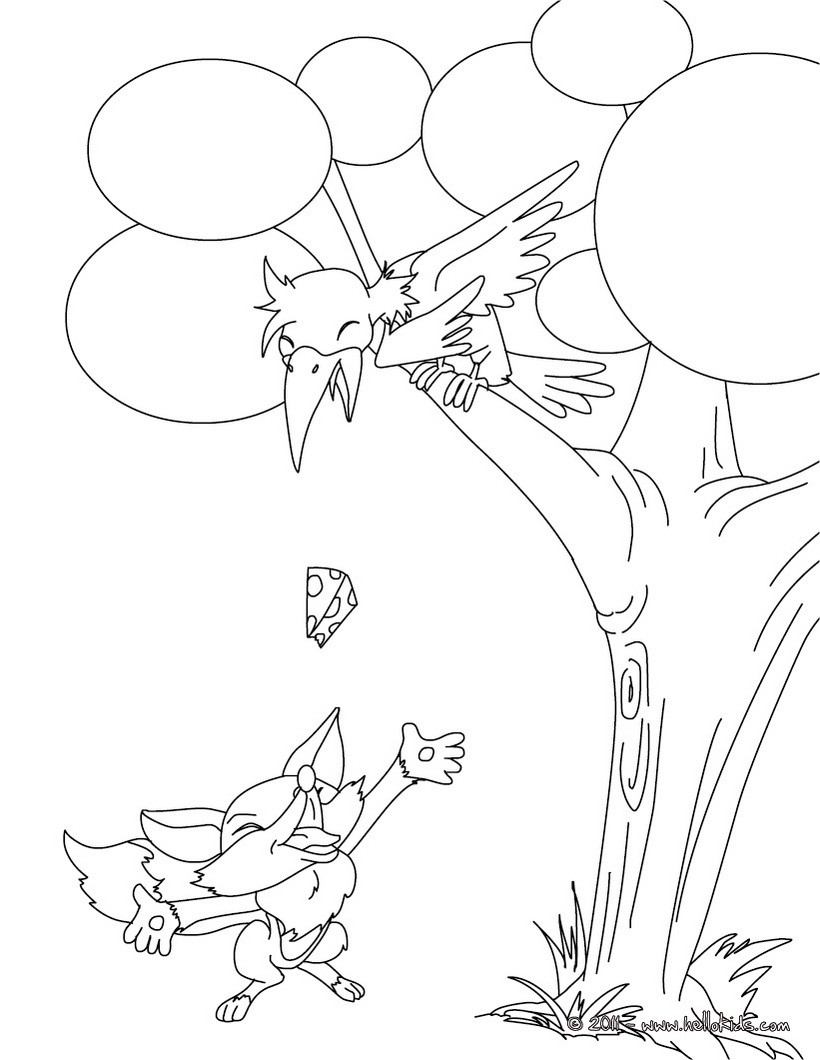 190+ Fox Coloring Pages Printable 9