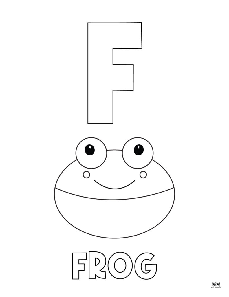 190+ Frog Coloring Page Designs 169