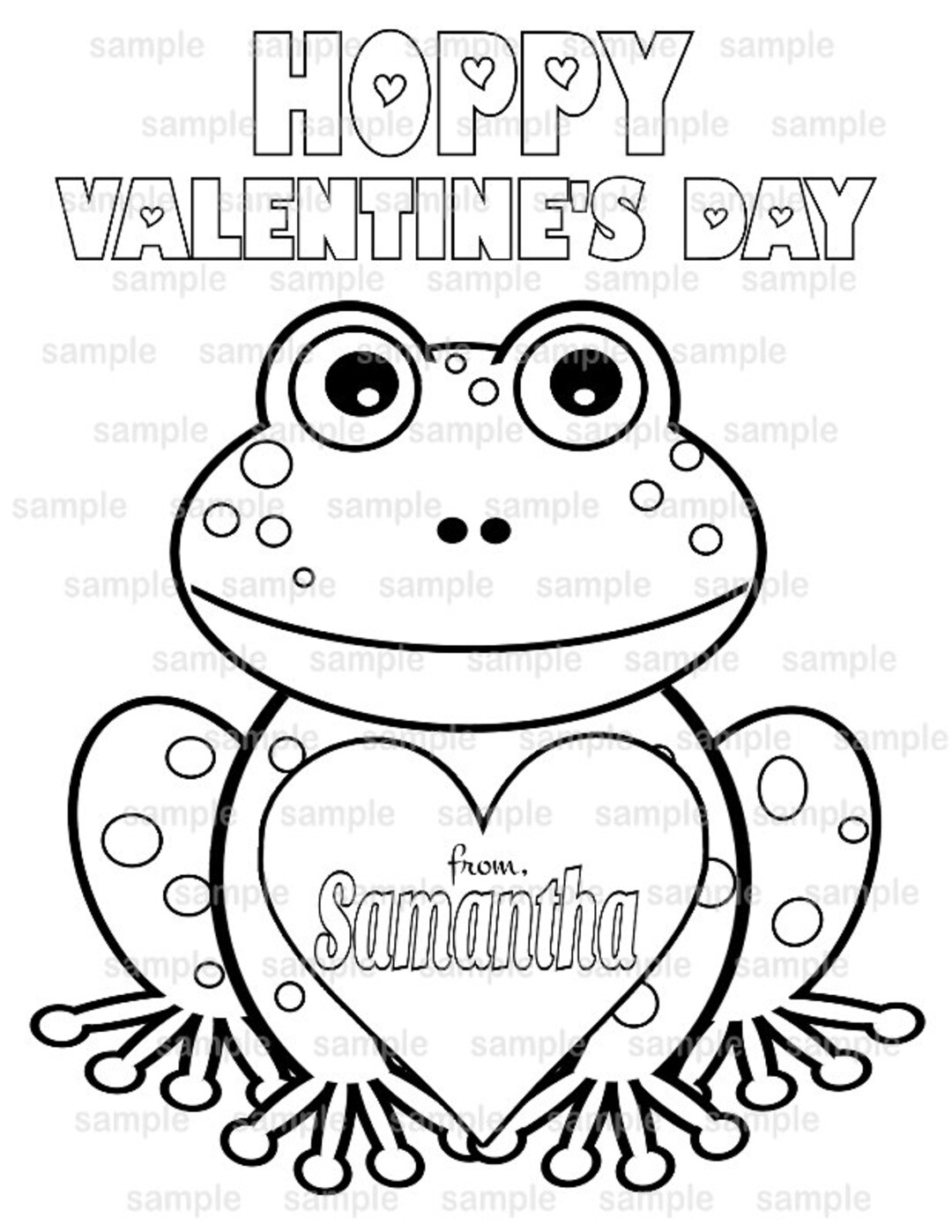 190+ Frog Coloring Page Designs 174