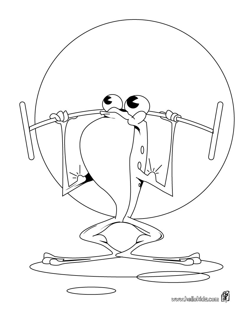 190+ Frog Coloring Page Designs 2