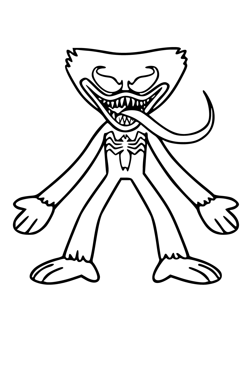 194 Venom Among Us Coloring Pages Printable 160