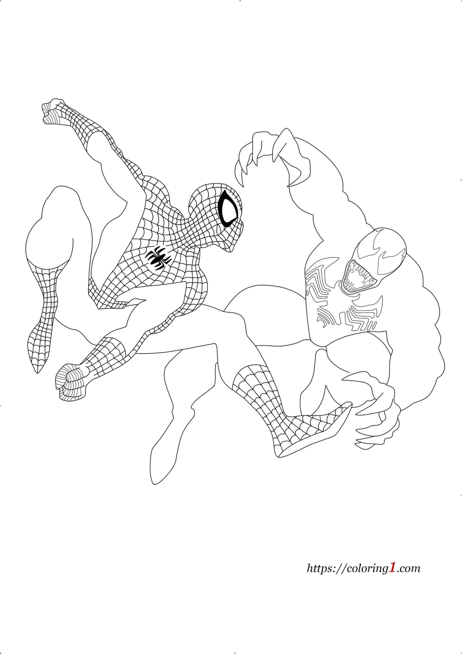 194 Venom Among Us Coloring Pages Printable 183