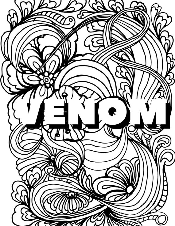 194 Venom Among Us Coloring Pages Printable 43