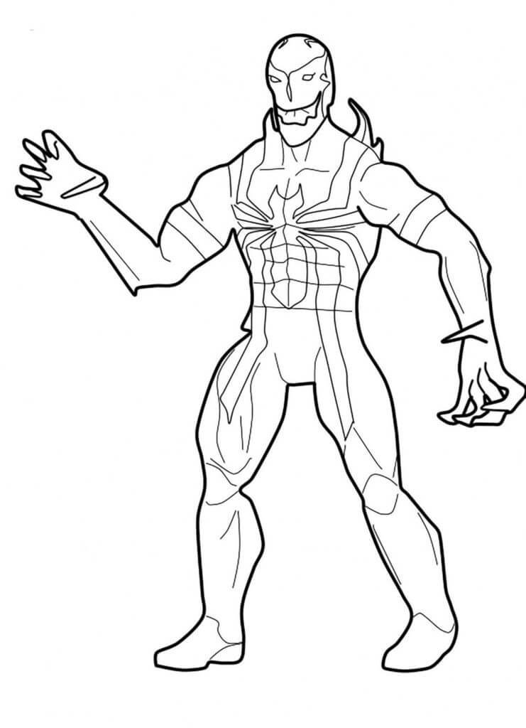 194 Venom Among Us Coloring Pages Printable 97